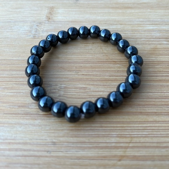 Hematite Beaded Bracelet - Picture 5 of 11